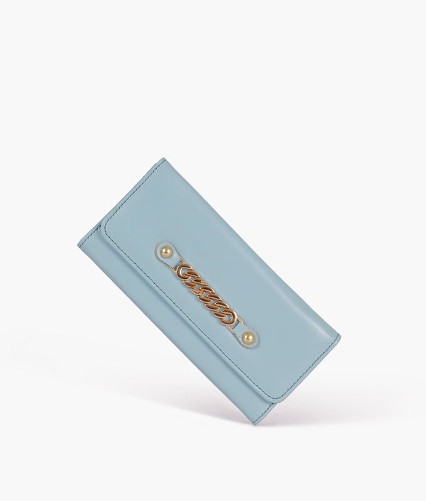 RTW Creation - Sky blue three-fold wallet