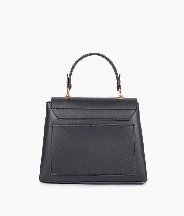 RTW Creation - Black mini top-handle bag