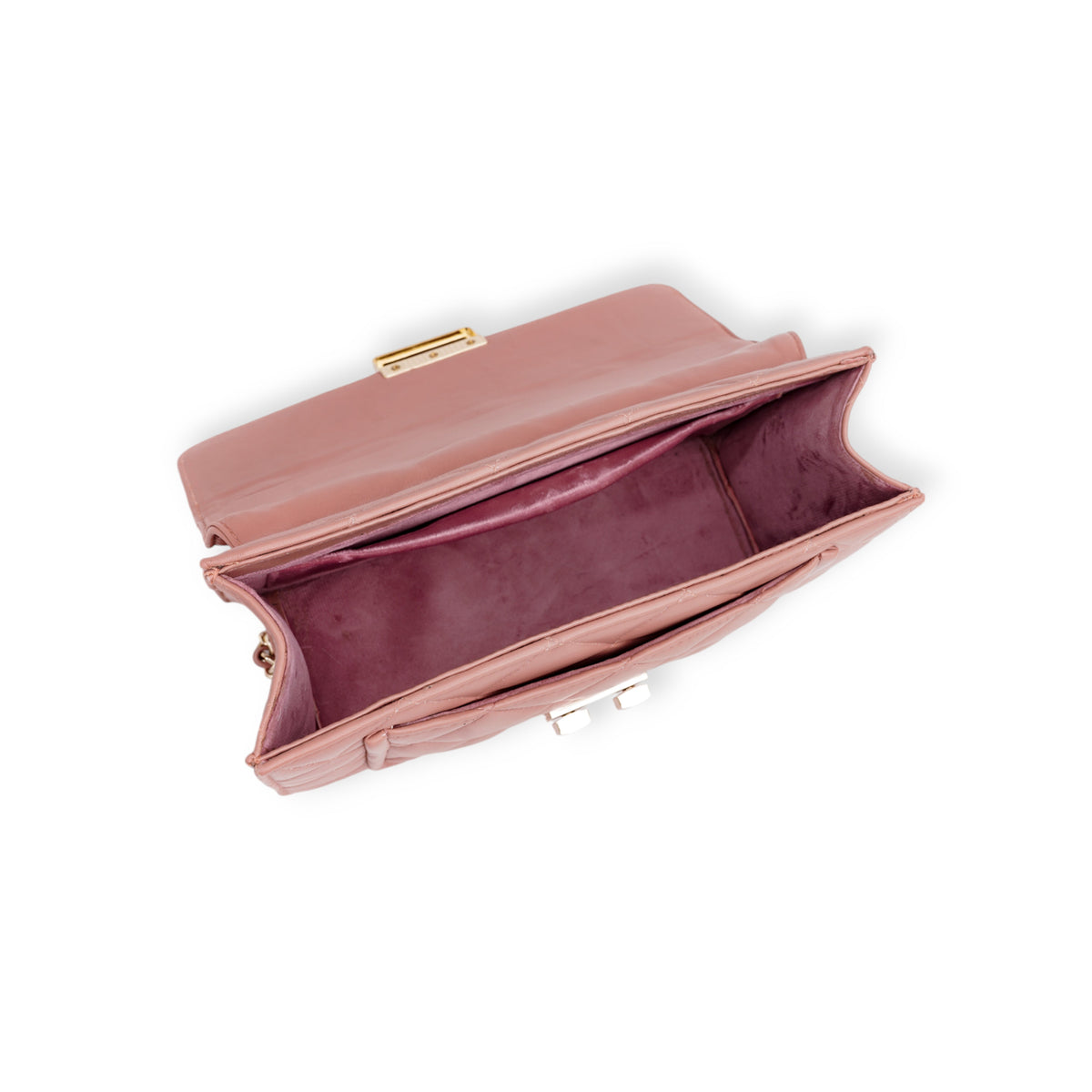 Flora Quilted Crossbody Leather Bag- tanbrown
