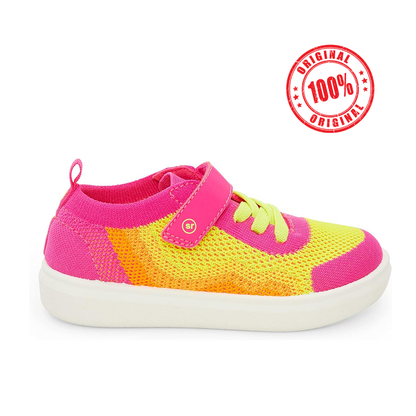Stride-Rite 360 Girl Pink / Yellow Sneakers