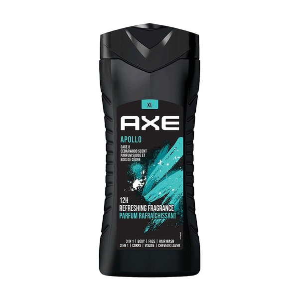 Axe Apollo Xl 3in1 Shower Gel 250ml