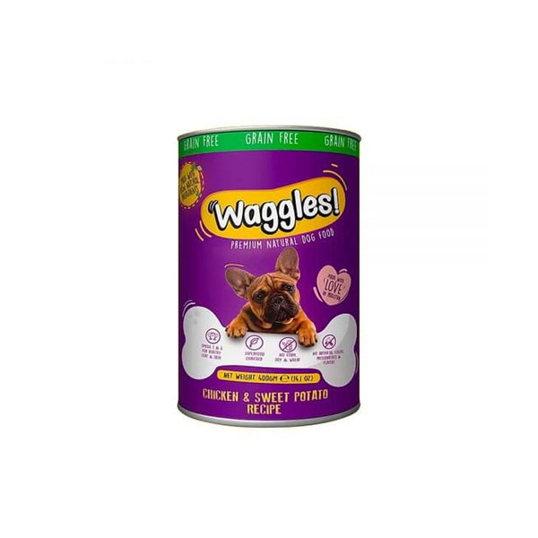 Waggles Chicken & Sweet Potato 400g