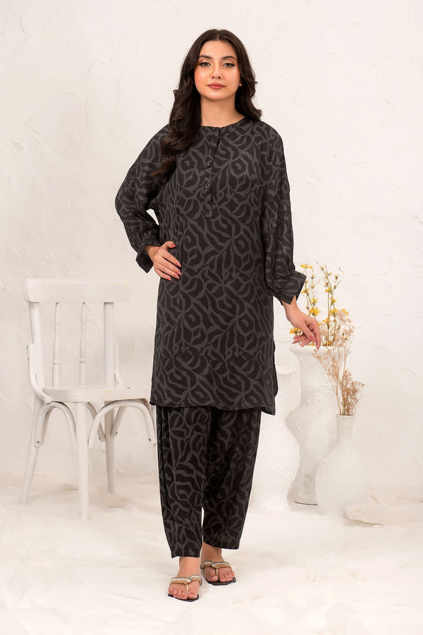 Ochre Clothing Cotton Viscose Printed 2 Pc Suit Collection'2025-SOWC-02