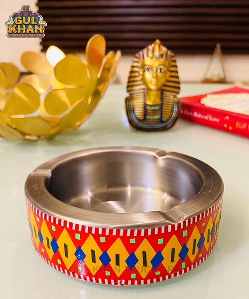 Handmade Steel Waste Bin 01
