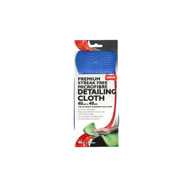 Kenco Streak Free Microfibre Detailing Cloth 40cmx40cm
