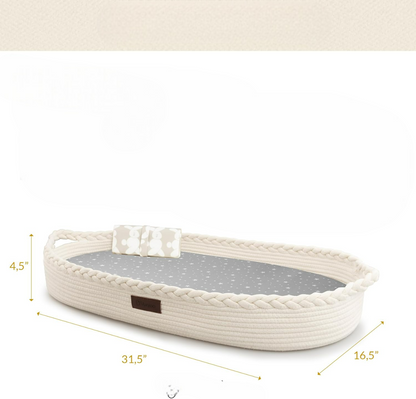 Baby Diaper Changing Basket for Newborns & Infants