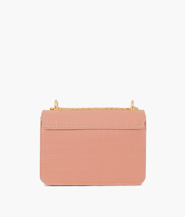 RTW Creation - Pink mini chain-handle cross-body bag