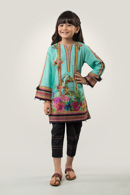 Digital Printed Lawn Kurti SKU: PRK-004