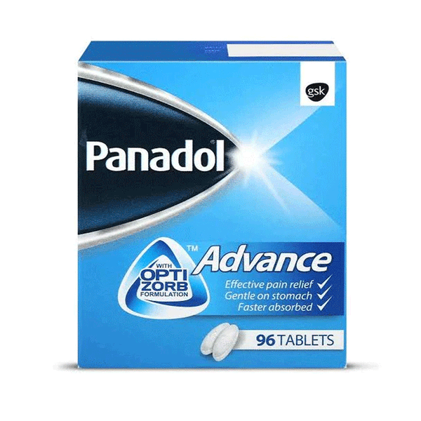 Panadol Advance Tab (box-96) 12s Strip (Imp)