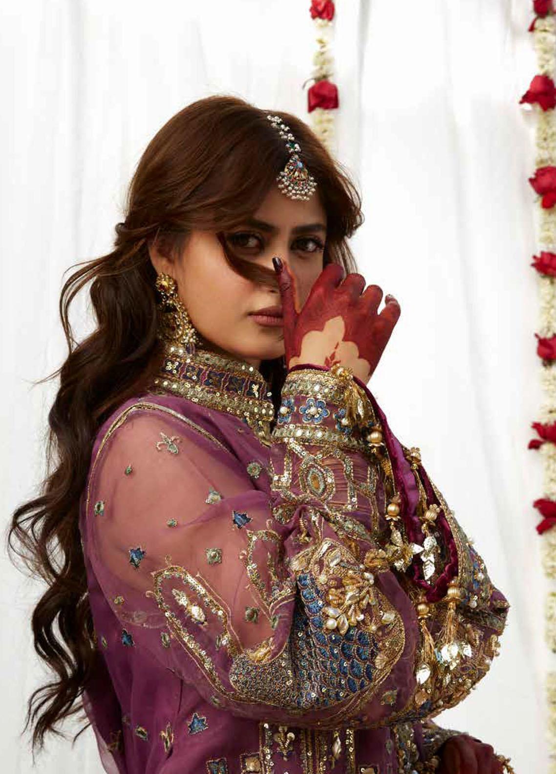 Sagar Kinaray By MNR Embroidered  Suits Unstitched 3 Piece MNR23SK ZWU23-23 JIGRI - Wedding Collection