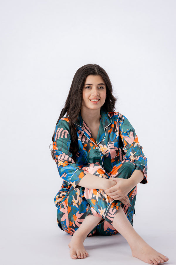 Valerie Women PJ Set 2pc-VDPJ1022-04