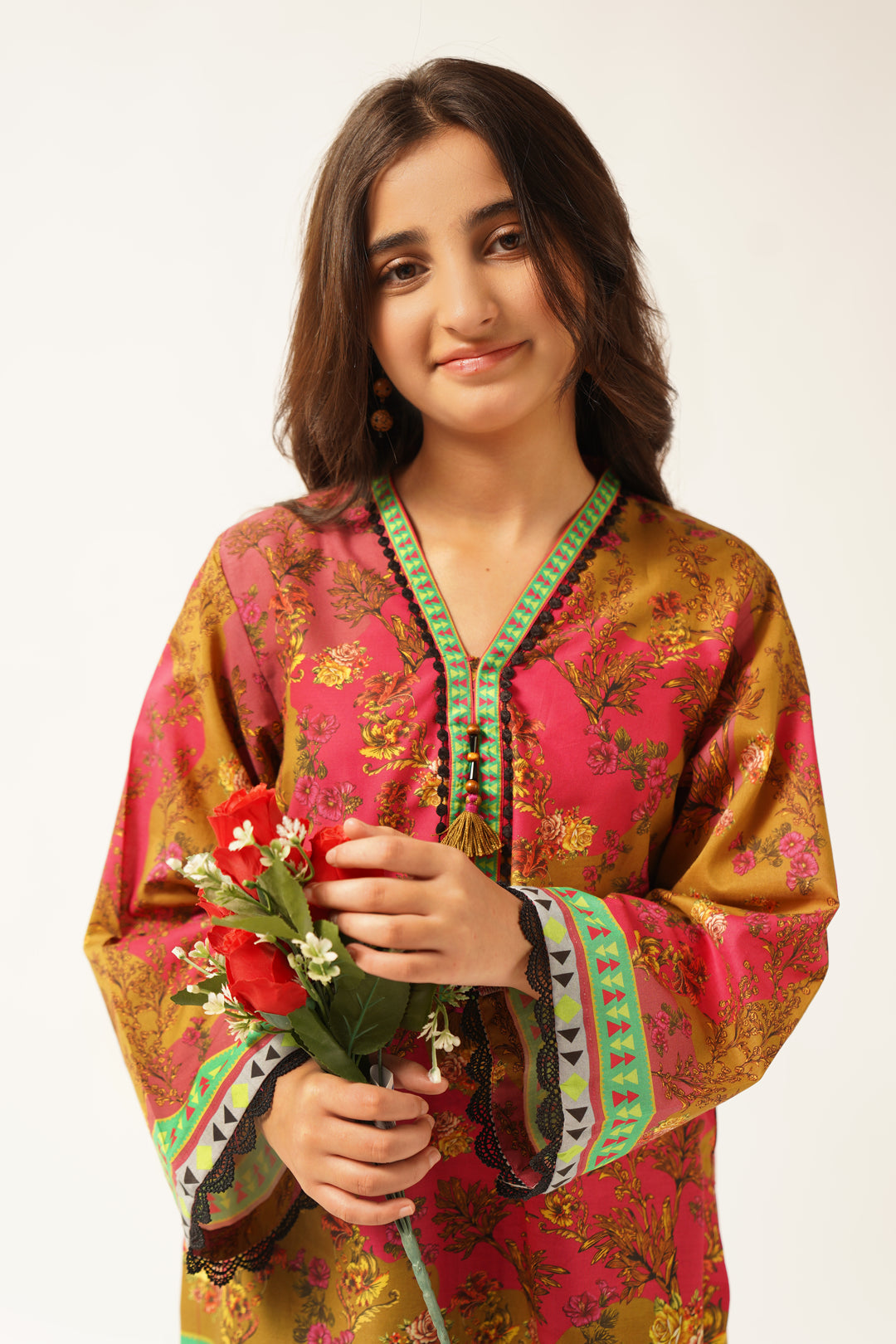 01 PCS Digital Printed Kurti SKU: WRTW-008