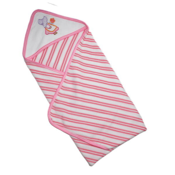 Embroided Baby swaddle, washable -4