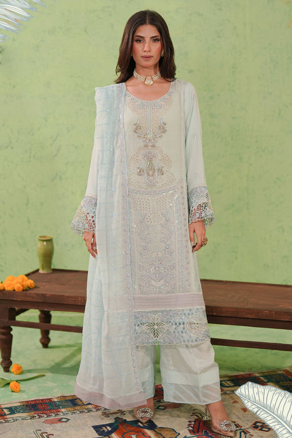Bayan By Guzel Stitched 3 Piece Chiffon Formals Collection'2025-BG-01-Sapna