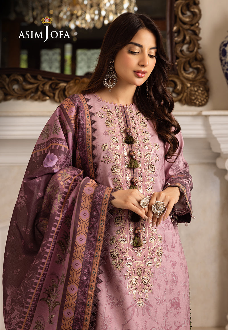 AJIWP-03 PRINTED KARANDI STITCHED3 PCS