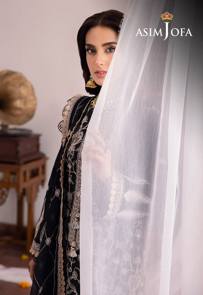 AJSW-27 EMBROIDERED POLY VISCOSE 3 PCS