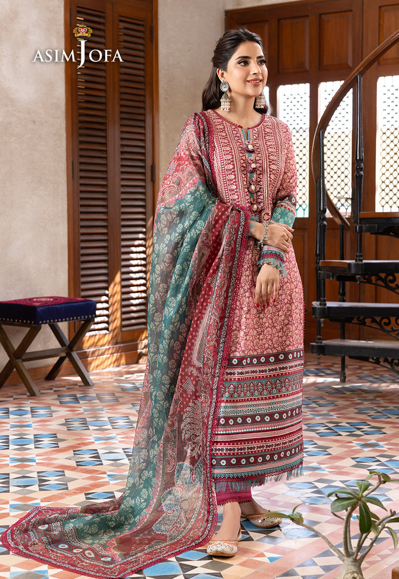 AJRW-07 EMBROIDERED PREMIUM WINTER COTTON 3 PCS