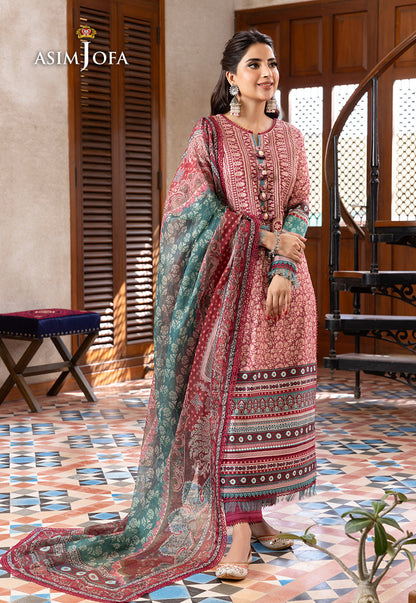 AJRW-07 EMBROIDERED PREMIUM WINTER COTTON 3 PCS