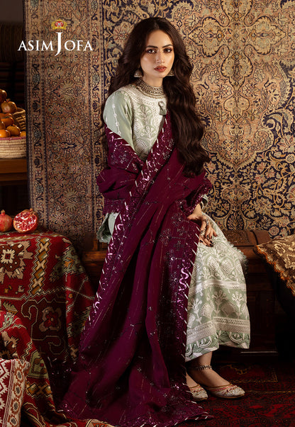 AJKT-01 EMBROIDERED TWILL 3 PCS