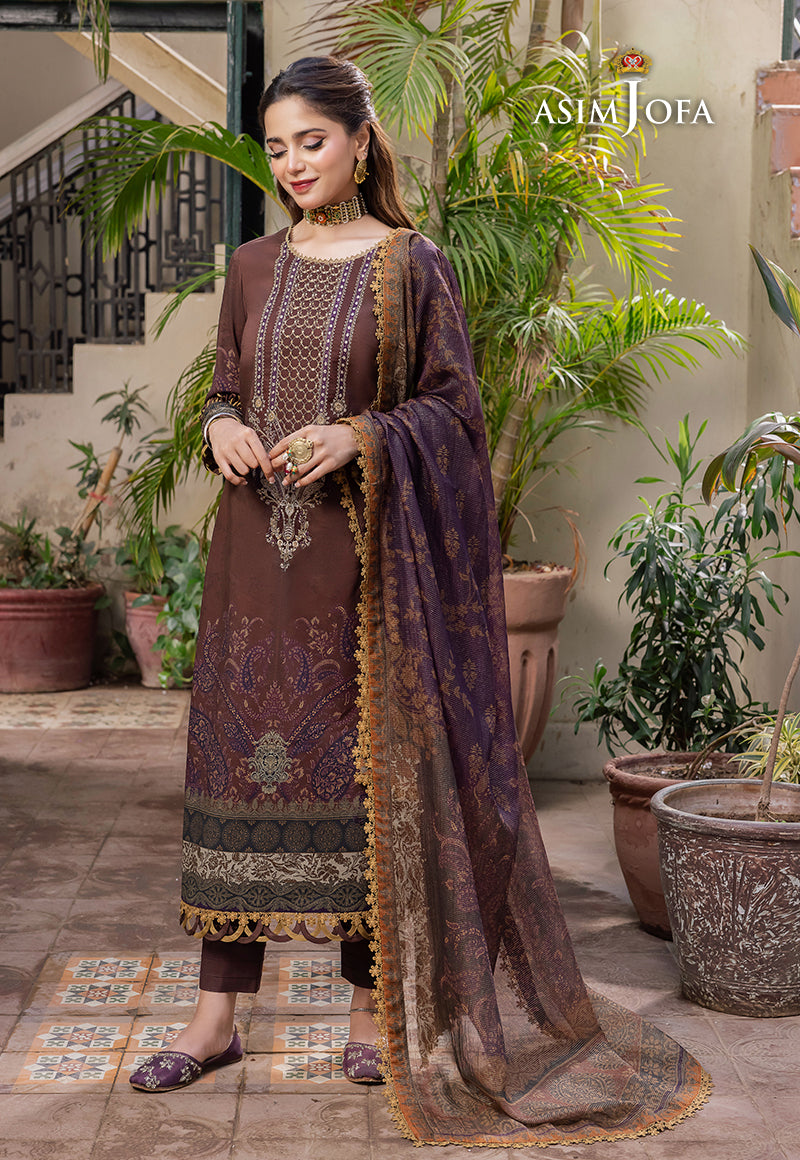 AJRW-21 EMBROIDERED PREMIUM WINTER COTTON 3 PCS