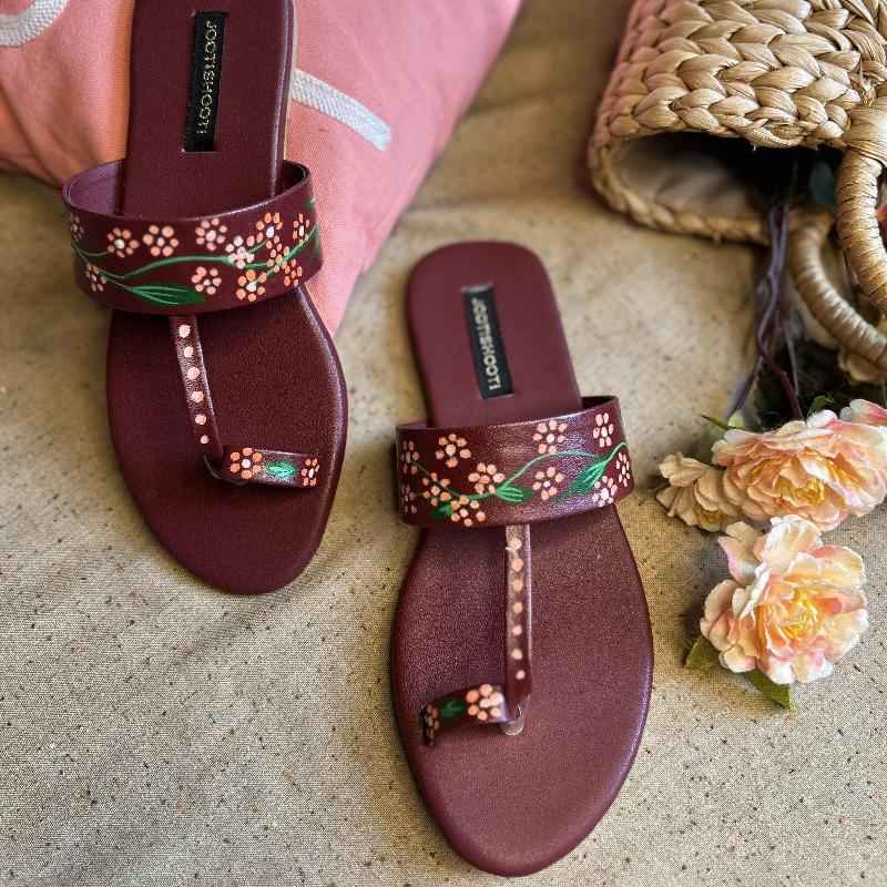 Summer Blossom Kolhapuri