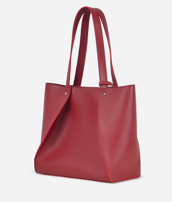 RTW Creation - Maroon shopping tote bag
