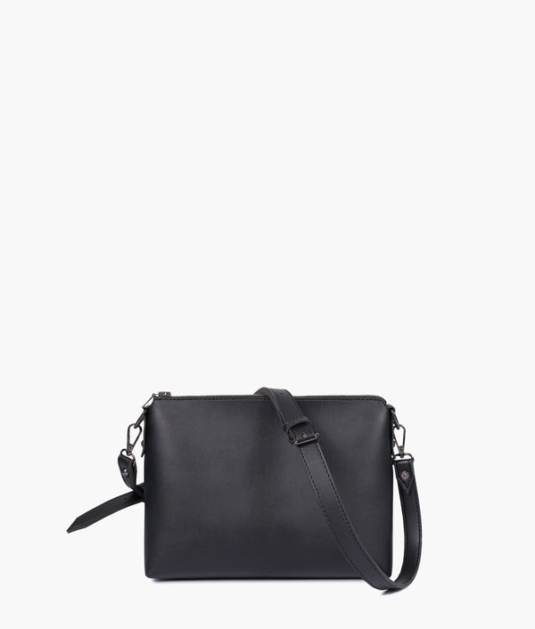 RTW Creation - Black two-piece floral tote
