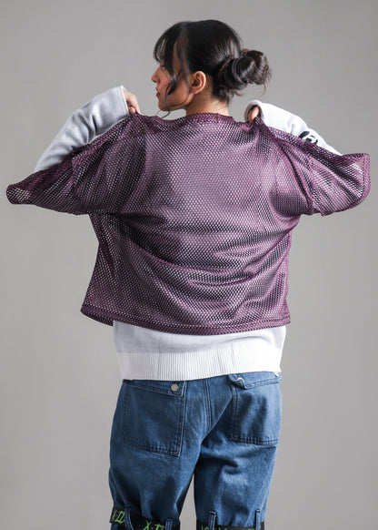 Mesh Oversized Boxy T-Shirt