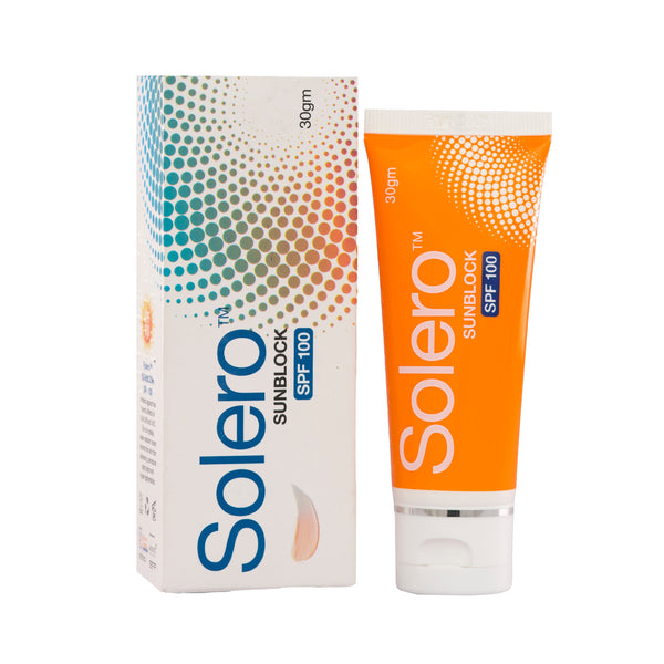 Solero sunblock SPF 100