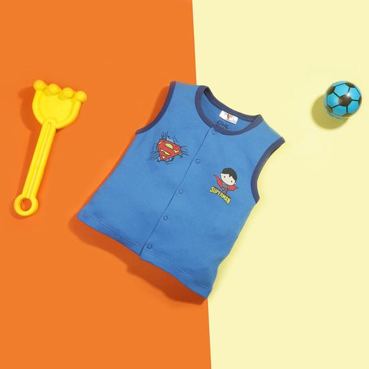 Baby Boy Superman Vest