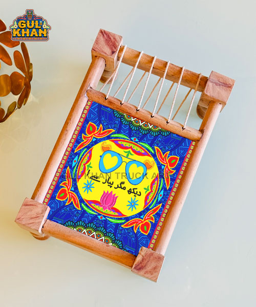 Dekh Magar Pyaar Se Charpai Printed Design