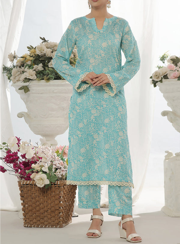 Korean By VS Textile Printed Lawn Suits Unstitched 2 Piece - VS25KCO 558