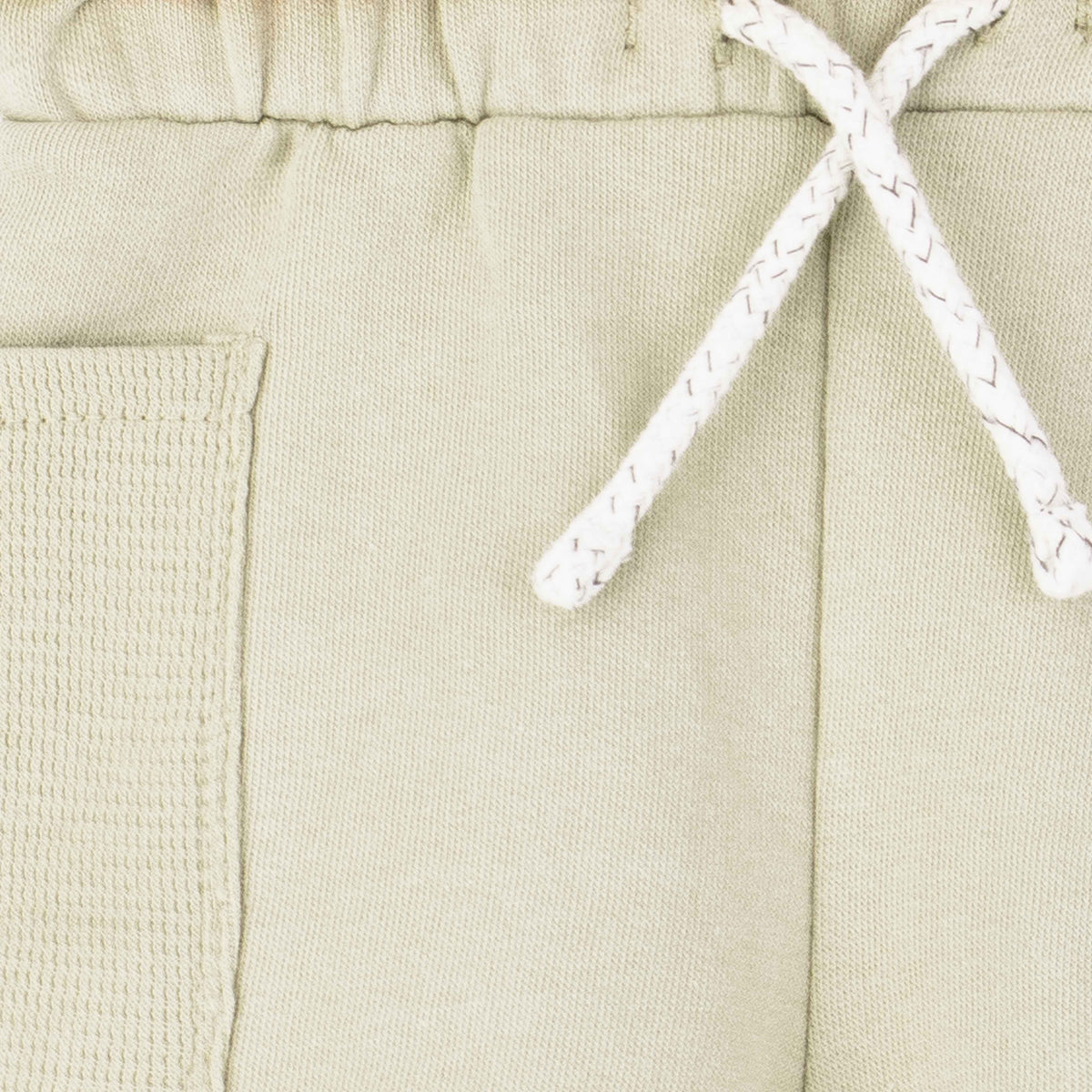 C.A Baby Boy Light Green Cotton Jersey Shorts