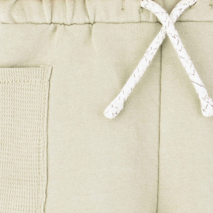 C.A Baby Boy Light Green Cotton Jersey Shorts