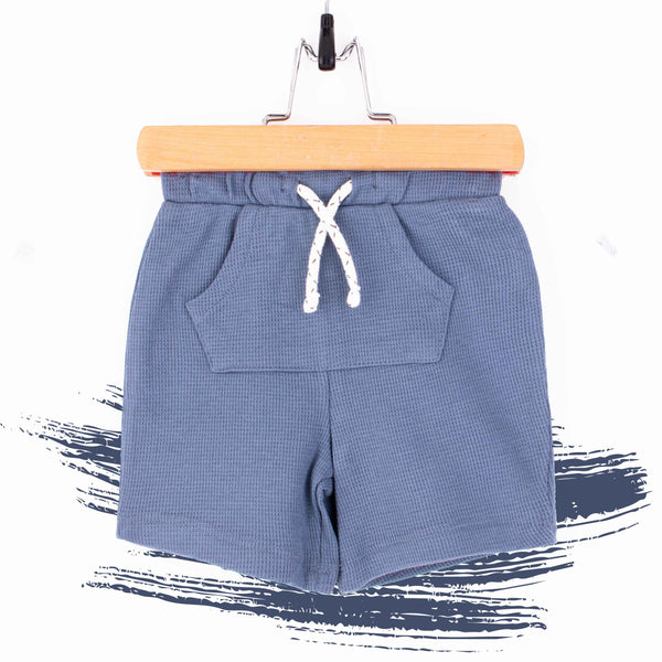 C.A Baby Boy Light Blue Cotton Jersey Shorts