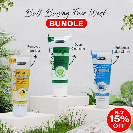 Pack of 3 Facewash