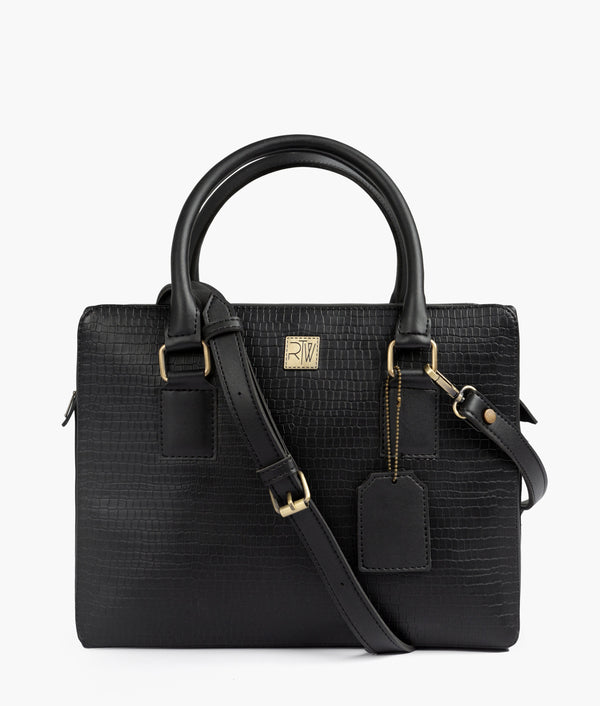 RTW Creation - Black mini duffle bag