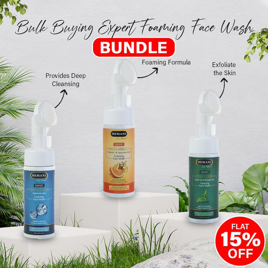 Pack of 3 Expert Foaming Face Wash