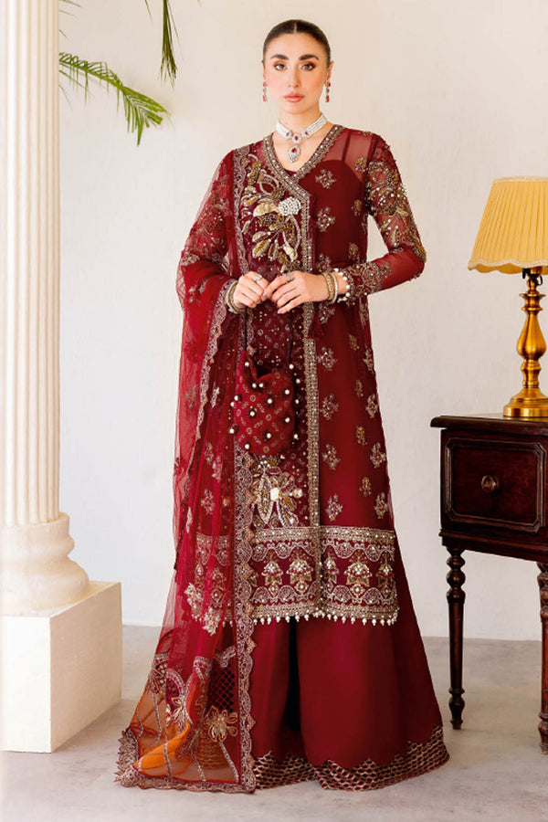 Ramsha Unstitched 3 Piece Luxury Wedding Vol-05 Collection'2025-H-504