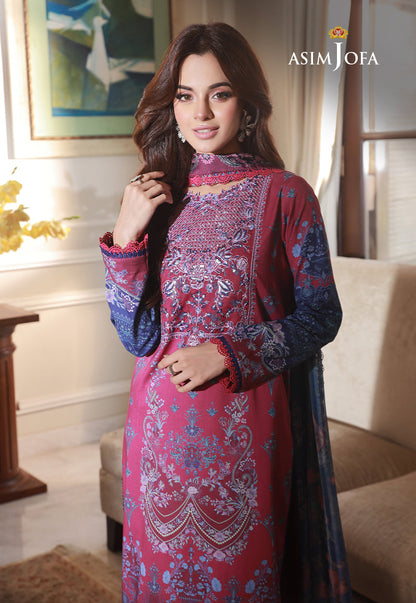 AJAS-07 EMBROIDERED CAMBRIC (3-Pcs)