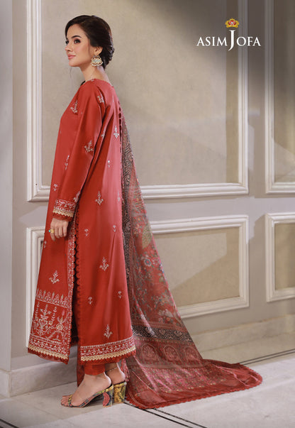 AJAS-23 EMBROIDERED CAMBRIC (3-Pcs)