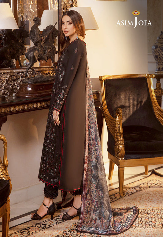 AJAS-26 EMBROIDERED CAMBRIC  (3-Pcs)