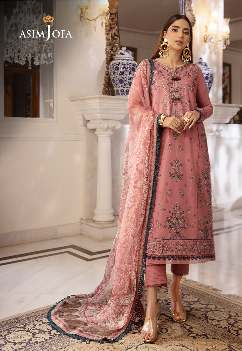 AJAS-31 EMBROIDERED CAMBRIC (3-Pcs)
