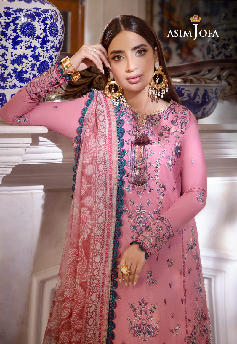 AJAS-31 EMBROIDERED CAMBRIC (3-Pcs)