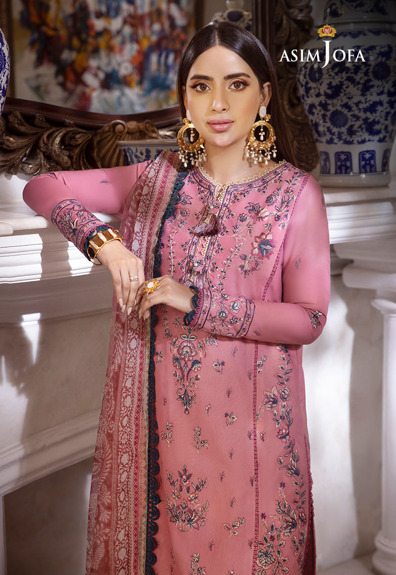 AJAS-31 EMBROIDERED CAMBRIC (3-Pcs)