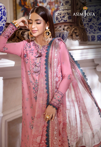 AJAS-31 EMBROIDERED CAMBRIC (3-Pcs)