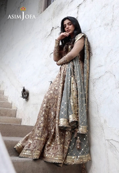 AJCE-07 EMBROIDERED CHIFFON 3 PCS