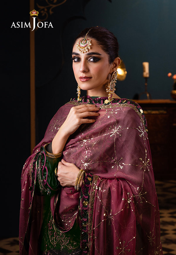 AJFIP-23 EMBROIDERED LAWN STITCHED 3 PCS