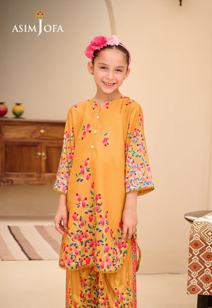 AJGL-01 PRINTED LAWN 2 PCS