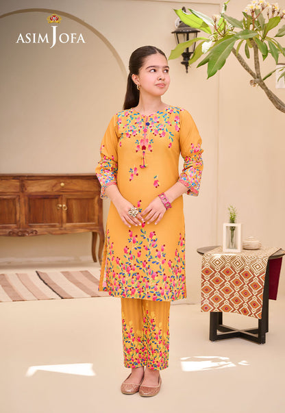 AJGL-01 PRINTED LAWN 2 PCS